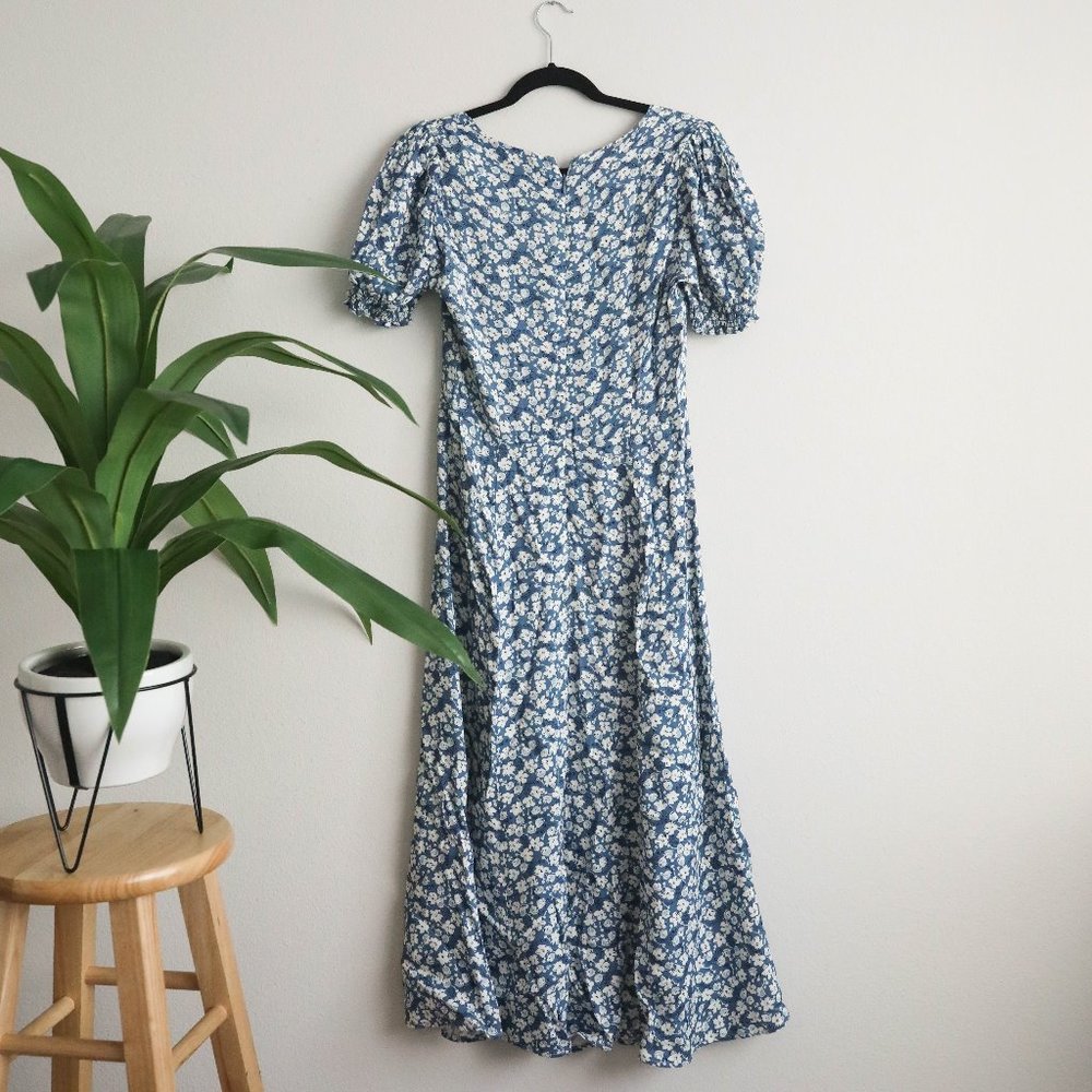 🚫 SOLD 🚫 REFORMATION Lacey Smocked Sleeve Dress - Picture 6 of 7